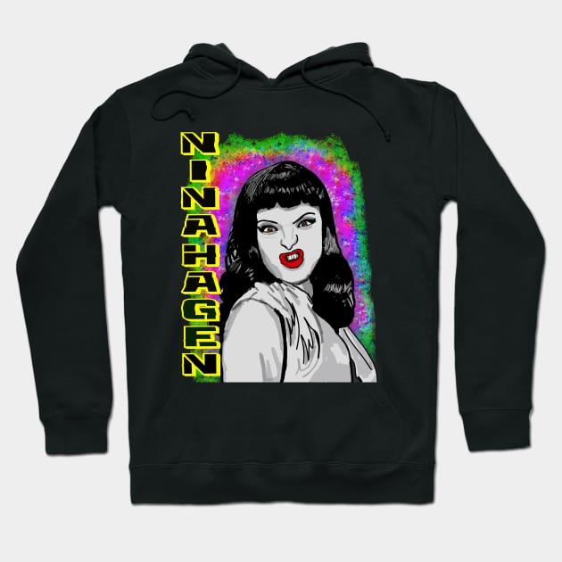 Nina Hagen Hoodie by TL Bugg